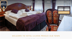Desktop Screenshot of hotelliliovaprague.com
